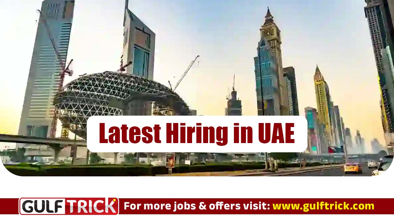 Pool Technician position available in Dubai
